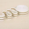 Custom Silver Glitter Jacquard Elastic Garment Plush Elastic Webbing Band