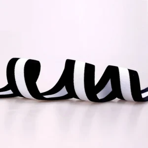 Two Color Combo Jacquard Webbing Custom Twill Belt for Clothing Accessories