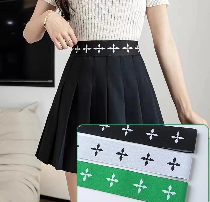 Jacquard Elastic Band Two Color Combo Classic Waistband