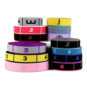 Yoga training resistance band knitted elastic band