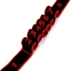 Yoga resistance band red knitted elastic band