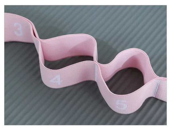 Yoga training resistance band knitted elastic band